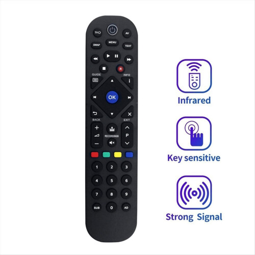 Replace T2-R Remote Control for Manhattan Freeview HD Recorder 1