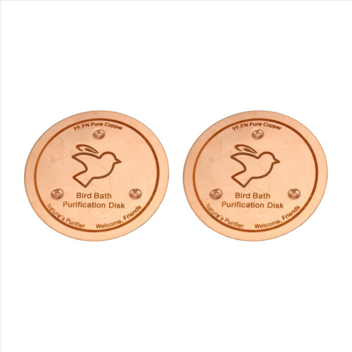 2pcs Bird Bath Purification Disk Purification Cleaner 1