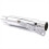 Motorcycle 12inch Shorty Exhaust Pipe for Silver 1