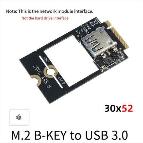 M.2 B-KEY auf USB 3.0 Adapterplatine 1