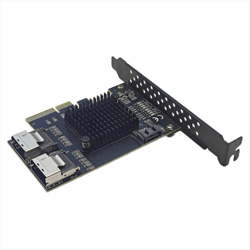 SFF-8087+ σε κάρτα επέκτασης σκληρού δίσκου 9 θυρών 3.0 6G, A 2