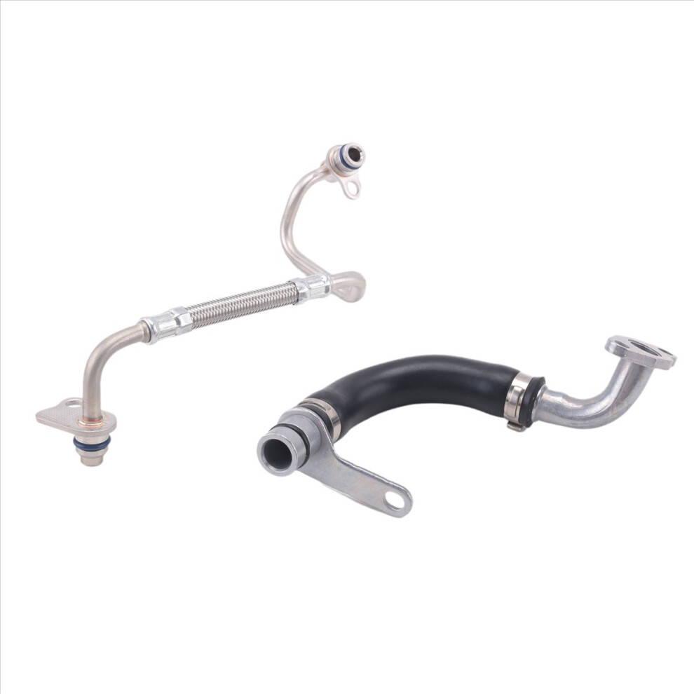11428626653 Inlet & Outlet Turbo Oil Feed And Return Line For 4852765308886