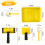 Paint Edger Tool Kit,9 Inch Paint Pad Set,7 PCS Paint Edger with Trim 2