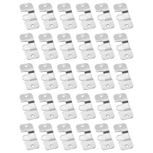 Conjunto de 30 fivelas de aço inoxidável para pendurar