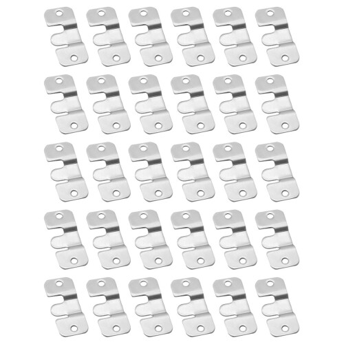 Conjunto de 30 fivelas de aço inoxidável para pendurar
