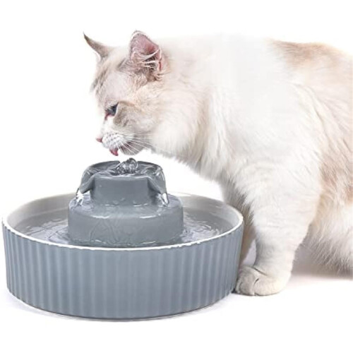2.1L Ceramic Cat Bowl Activated Carbon Filter 1