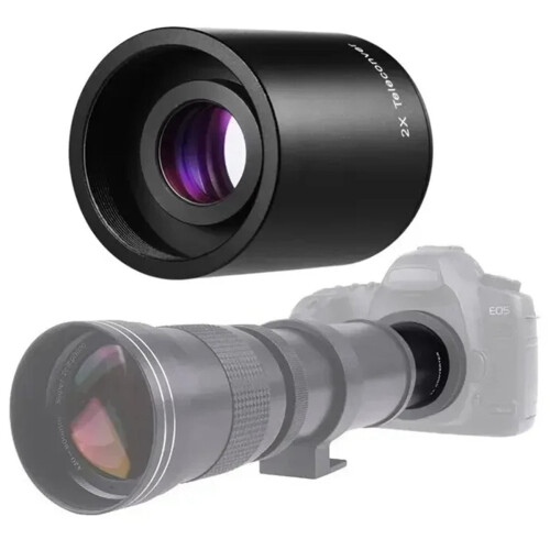 2x Τηλεμετατροπέας για φακούς κάμερας 420-800mm 2