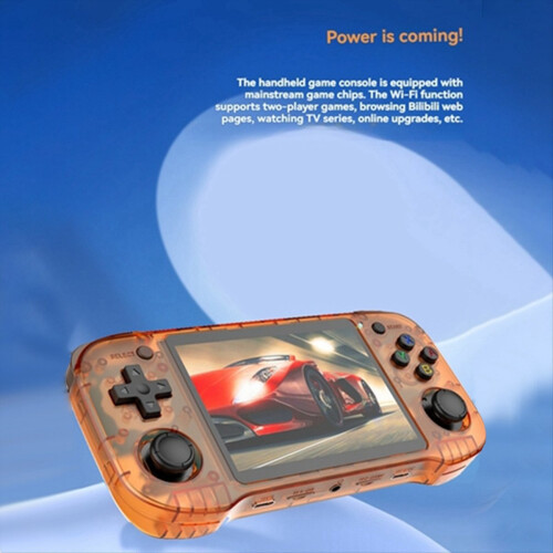 Console de jogos retrô portátil R46H com tela de 4,2 polegadas, 128 GB e mais de 20.000 jogos. 2