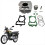 56mm Motorcycle Engine Cylinder Piston Kit for Boxer150 4