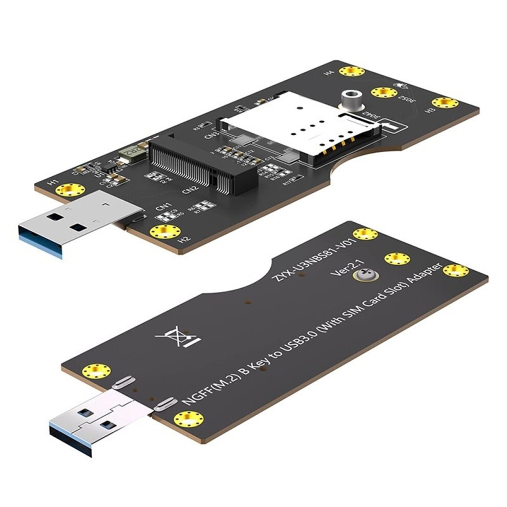 Ngff(M.2) To Usb 3.0 Adapter With Sim 8Pin Card Expend Kit Slot 4852765320475