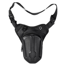 Sacoche de cuisse pour motard homme, étanche, sac banane A
