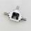 Small 1:1 T Type Commutator Shaft Diameter 10mm Reverse Dual 2