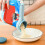 Sluitclips voor voedselzakken, plastic dopsluitclips, blauw 2