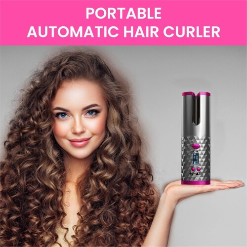 Automatic Rotating Curling Iron
Beach Waves Styler 1