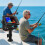 Base di montaggio per fishfinder in alluminio, per 3