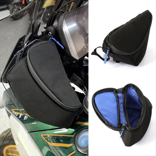 motorcycle Waterproof Bag Side Deflector Windshield Pack 2