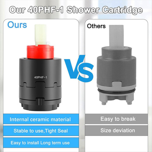 40PHF-1 40mm drukbalansklep douche 1