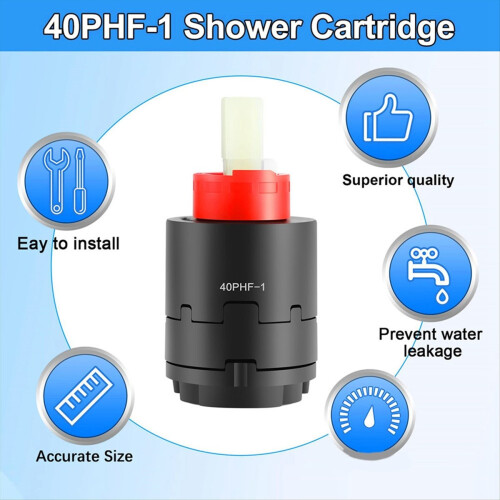40PHF-1 40mm drukbalansklep douche 2