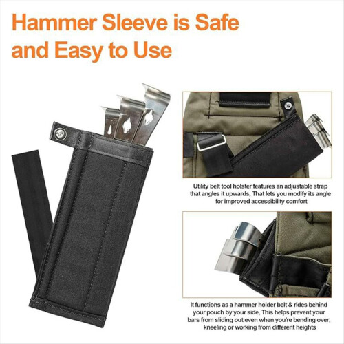 Padded Hammer Replaces Tools Belt Holder 1