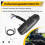 Motorcycle Modified LCD Speedometer Tachometer+ Induction Wire Magnet 7