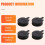 4Pair Bicycle Disc Brake Pads Universal JAK-5 5