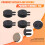 4Pair Bicycle Disc Brake Pads Universal JAK-5 6