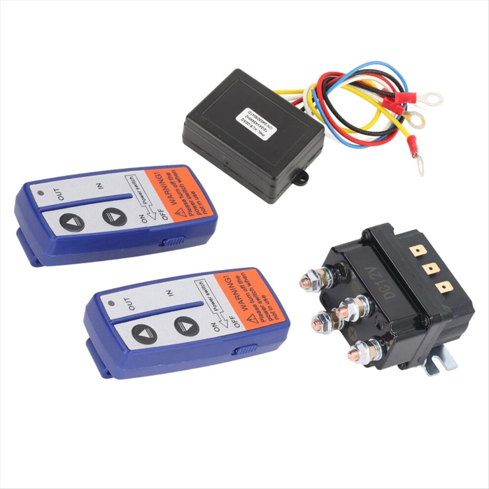 Winch Relay With Controller 12V 250A Winch Relay Kit 4852765365445