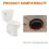 Toilet Coupling Kit for AS738756-0070A 3