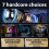 Macchina Karaoke Bluetooth per adulti e bambini con microfoni wireless 5