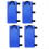 4pack Canopy Water Weights Bag,Gazebos Tent Water Weights Set, Blue 1