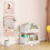 3-Layer Household Snacks Storage Bookshelf, Trolley Storage Rack 6