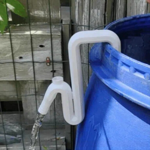 Σωλήνας υπερχείλισης Rain Barrels με ρολό αποχέτευσης, κουβάς B 1