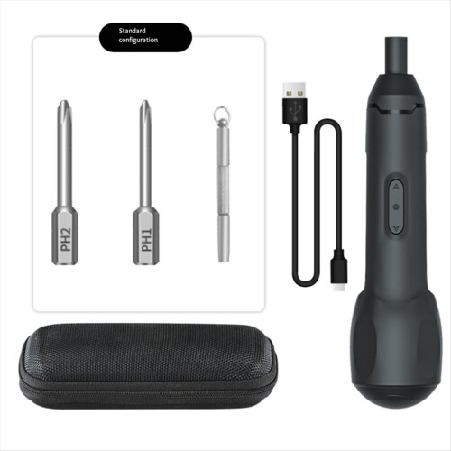 Conjunto de parafusadeira elétrica manual e automática 1
