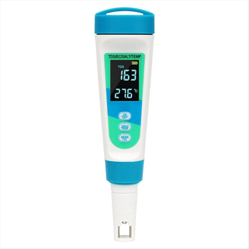 4-in-1 Digital Salinity Meter TDS/EC/SALT/TEMP Precision Detector 2