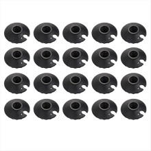 20 piezas de almohadillas de barro para bastones de trekking, accesorios de senderismo, bastones de esquí