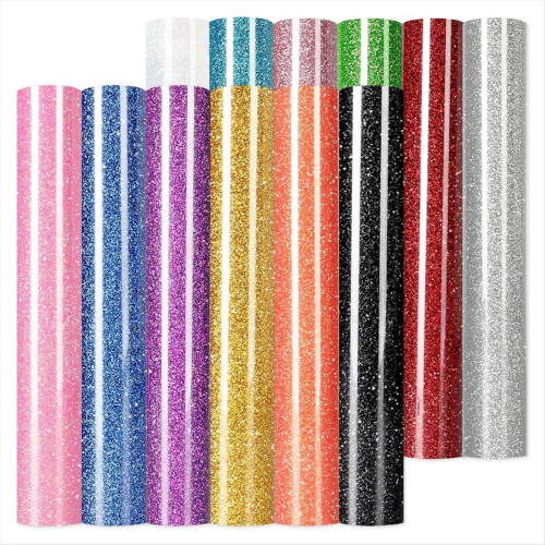 Vinil termocolante com glitter