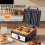 WaffleMaker Single Plate Twee-broodbakmachine (VK) 5