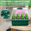 4-pack zaadstartbak met groeilamp, zaadstartkit 5