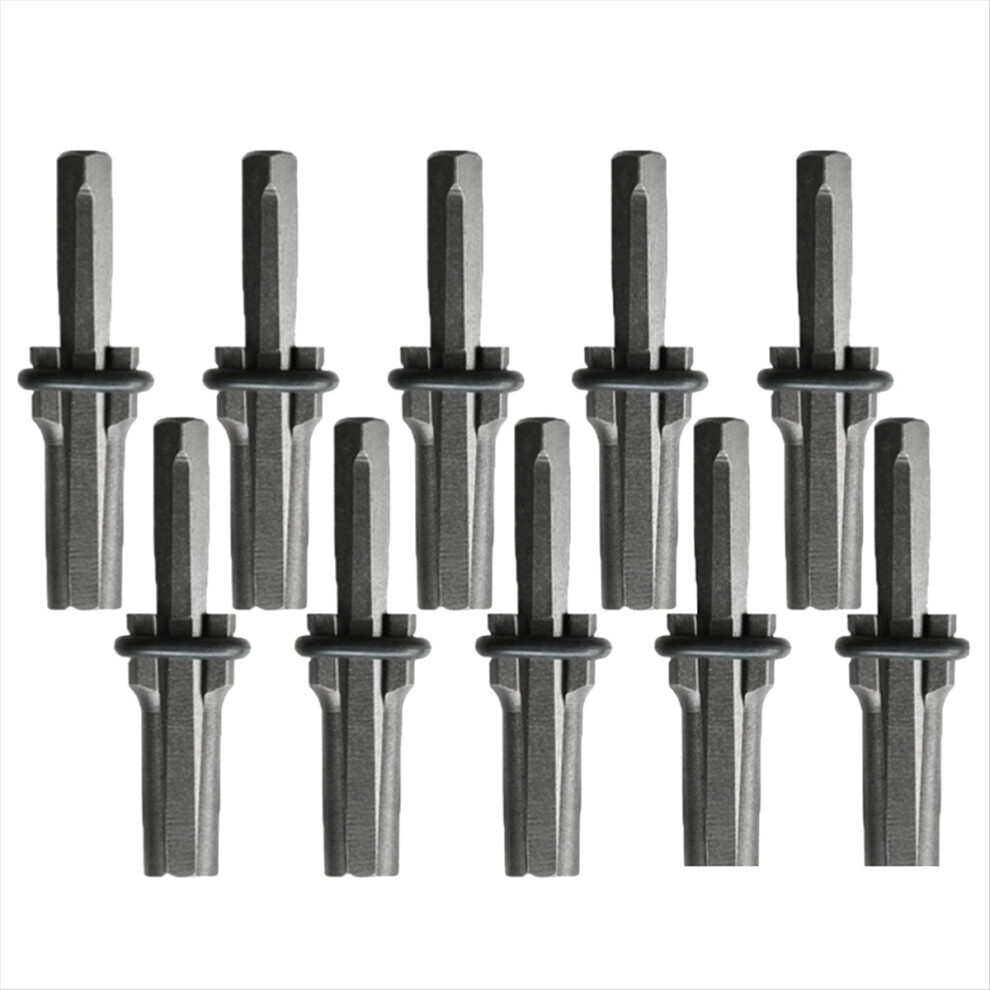 Stone Chisel Quarrying Wedge, Heavy Duty Stone Splitting Tool 10 Pcs 4852765386877