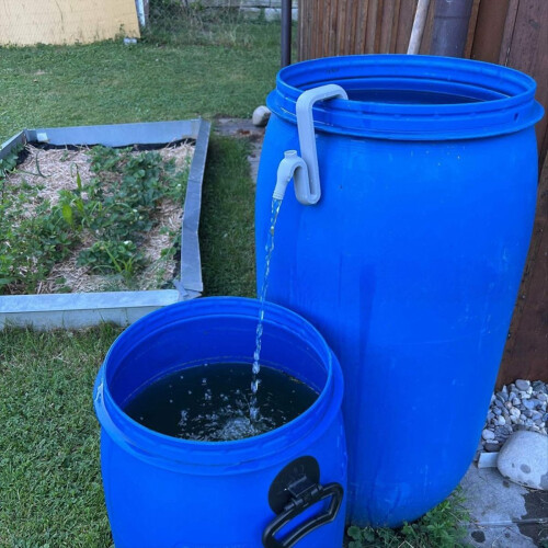 Σωλήνας υπερχείλισης Rain Barrels με ρολό αποχέτευσης Σωλήνας υπερχείλισης A 2
