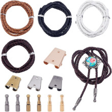 14-delige Bolo Tie-bevindingsset, vervangingsset voor Bolo Tie-tips