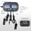 Smart Water Quality Tester 6-in-1 PH/EC/TDS/Salinity/S.G Eu Plug 3