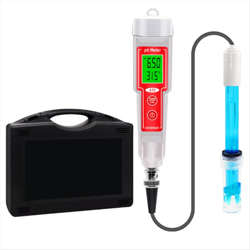 Digitale 2-in-1 pH-temperatuurwaterkwaliteitstester 2