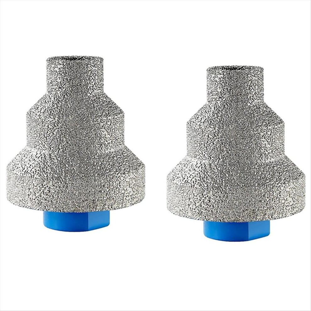 Diamond Beveling Chamfer Bits For Tile, Marble, Glass, 2 Pack 4852765375826
