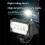 Luz delantera para bicicleta, 5 LED, recargable 6