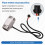 1 inch Hall-effect flowmeter Waterstroomsensor Vloeistofstroommeter 7