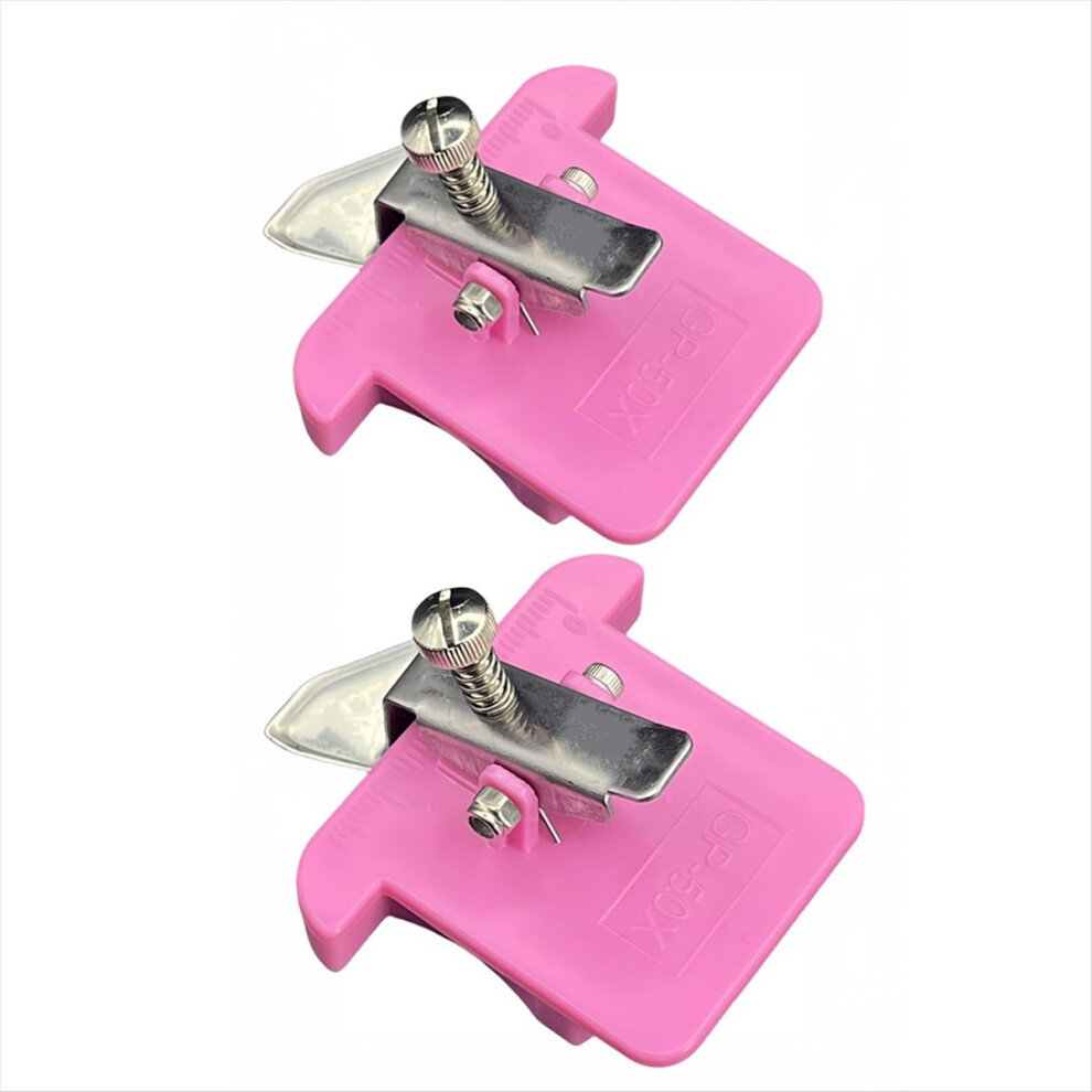 Magnetic Seam Guide For Sewing Machine, 2Pc Magnetic Seam Guide, Pink 4852883813217