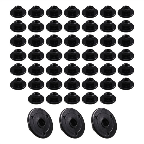 50Pcs Car Chassis Rear Bumper Hexagon Head Nut 2