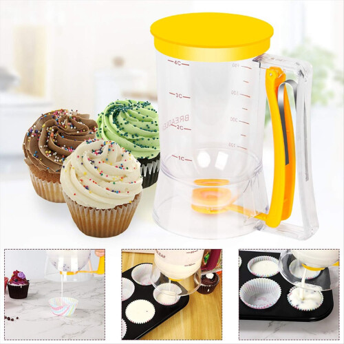 Multifunctional batter separator
Batter funnel
Hand-crank batter colander 2