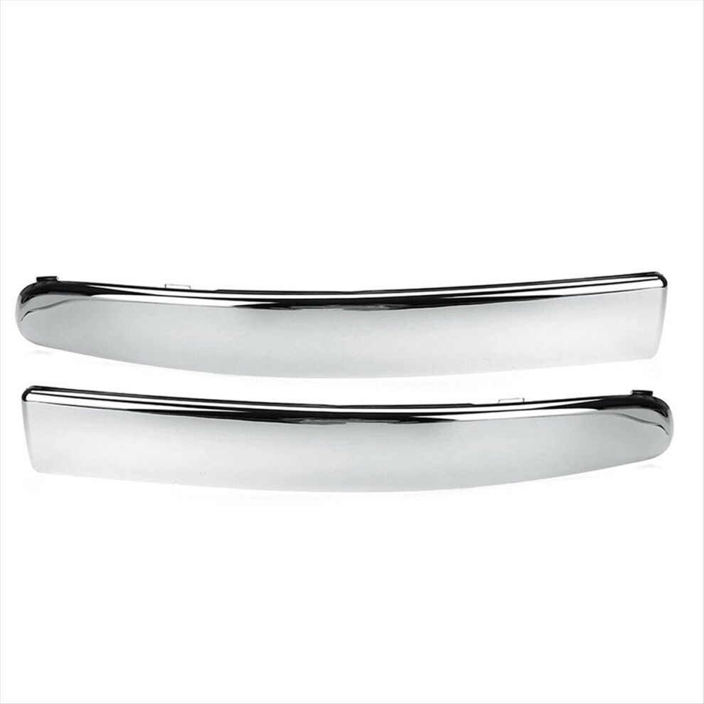 4Pcs Front Bumper Trim Protective Molding Chrome Strips For 4852883829348